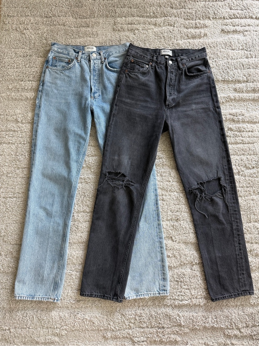 Guc Agolde Size 25 Denim Jean Bundle